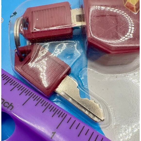 Travel Padlock For Luggage Key Lock New In Package TSA Approved - Picture 5 of 5